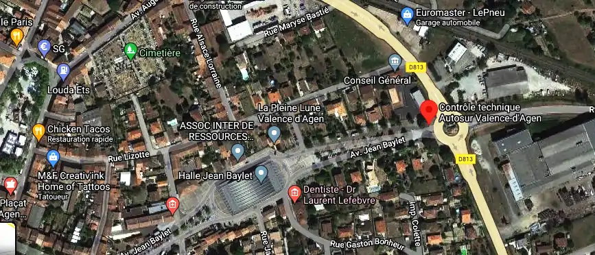 Prix contrôle technique à Valence d'Agen