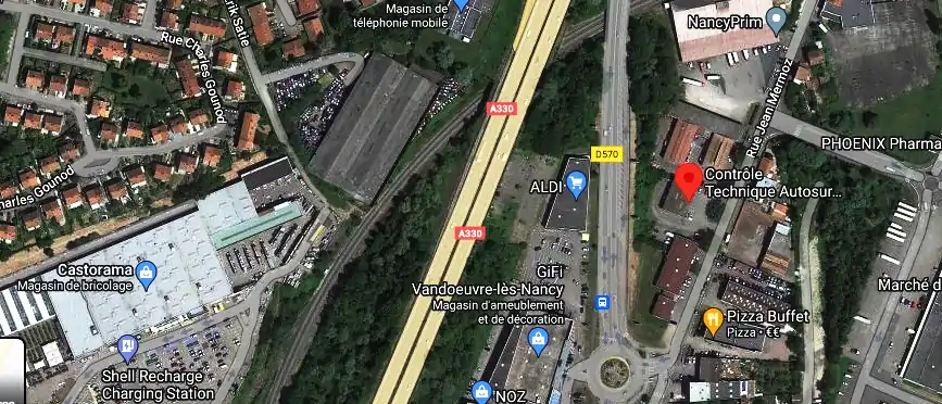 Prix contrôle technique à Vandœuvre-lès-Nancy