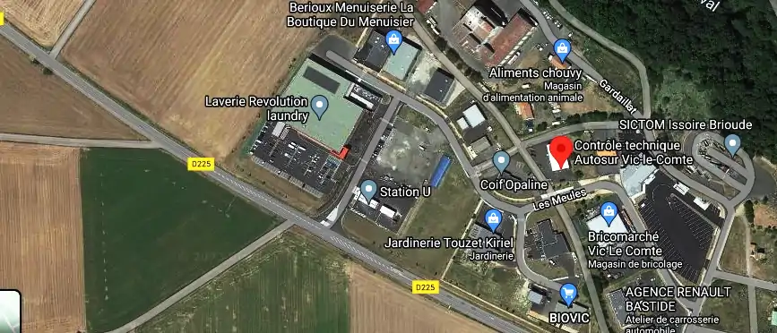 Prix contrôle technique à Vic-le-Comte