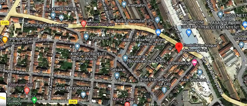 Prix contrôle technique à Vichy