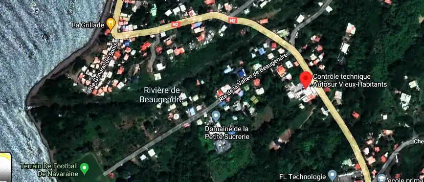 Prix contrôle technique à , Guadeloupe