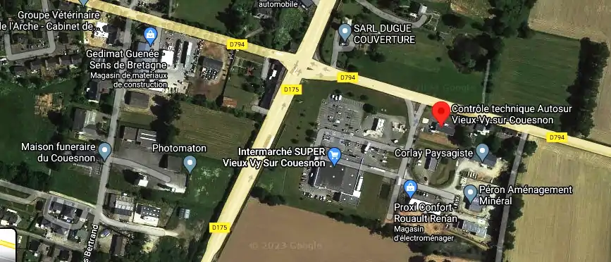 Prix contrôle technique à Vieux-Vy-sur-Couesnon