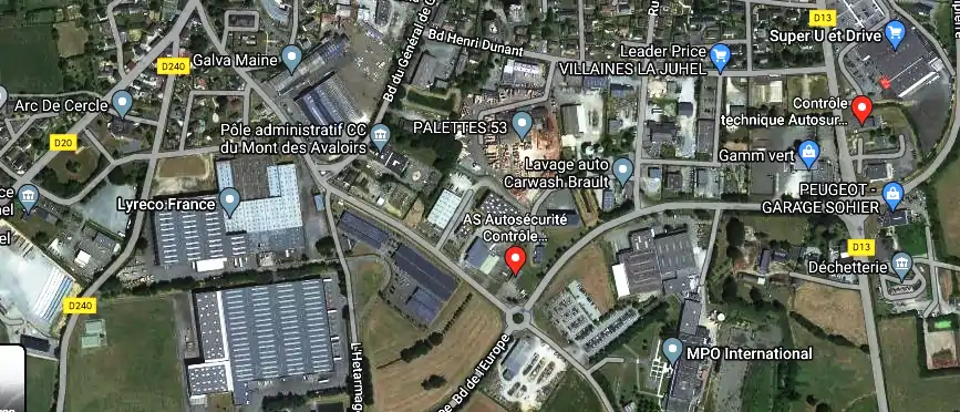 Contrôle technique Autosur Villaines-la-Juhel à Villaines-la-Juhel