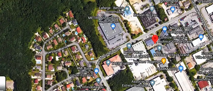 Prix contrôle technique à Ville-la-Grand