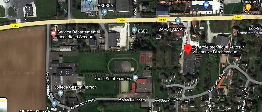 Prix contrôle technique à Villeneuve-l'Archevêque