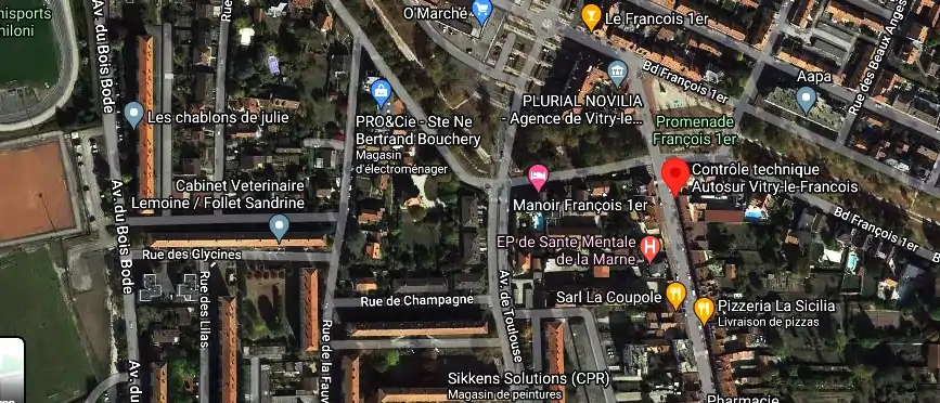 Prix contrôle technique à Vitry-le-François