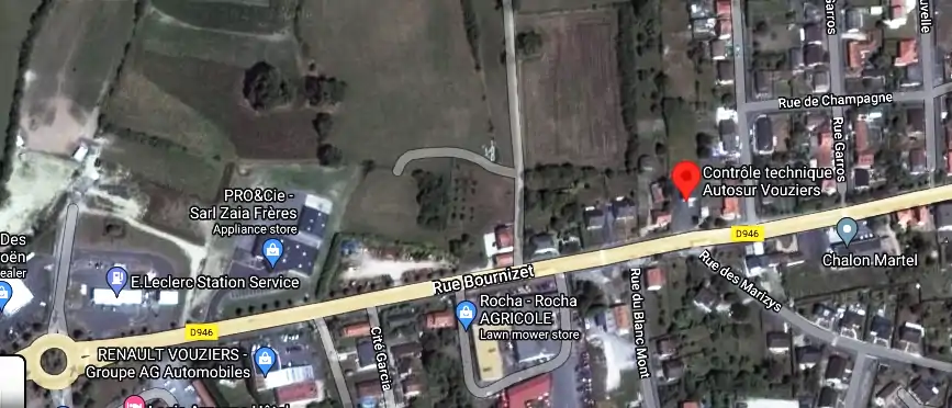 Prix contrôle technique à Vouziers