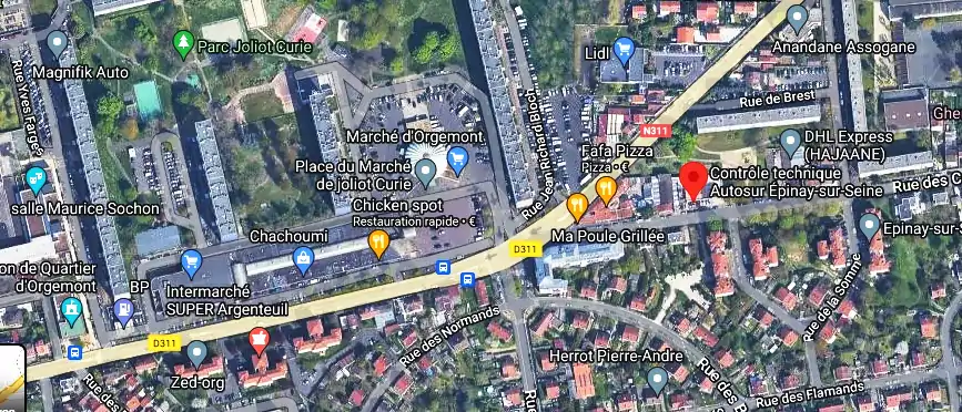 Prix contrôle technique à Épinay-sur-Seine