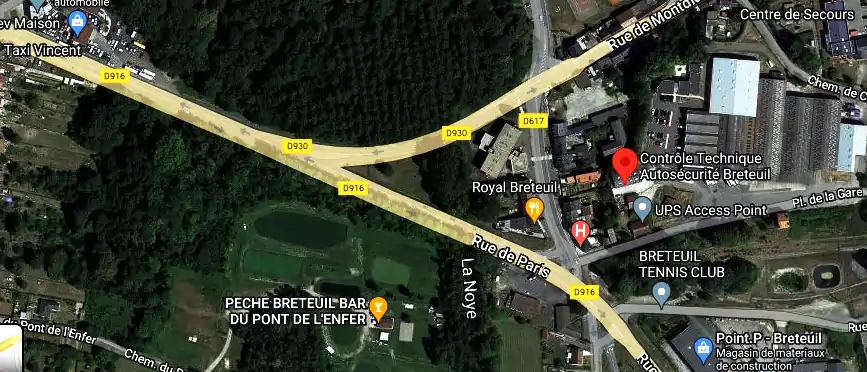 Prix contrôle technique à Breteuil