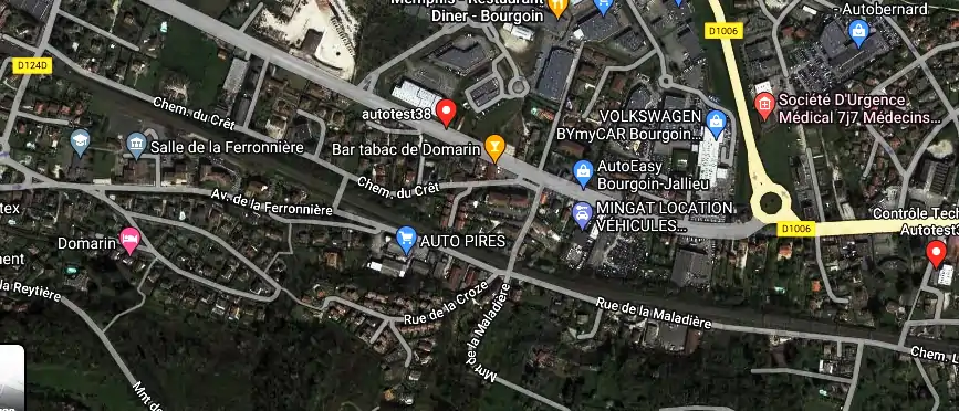 Contrôle Technique Autotest38 à Domarin