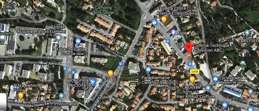 Prix contrôle technique à La Ciotat