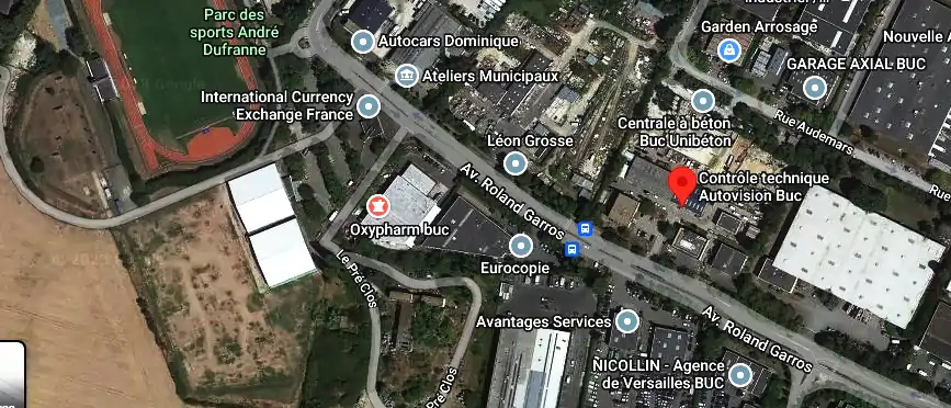 Prix contrôle technique à Buc