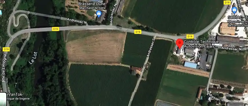 Prix contrôle technique à Cajarc