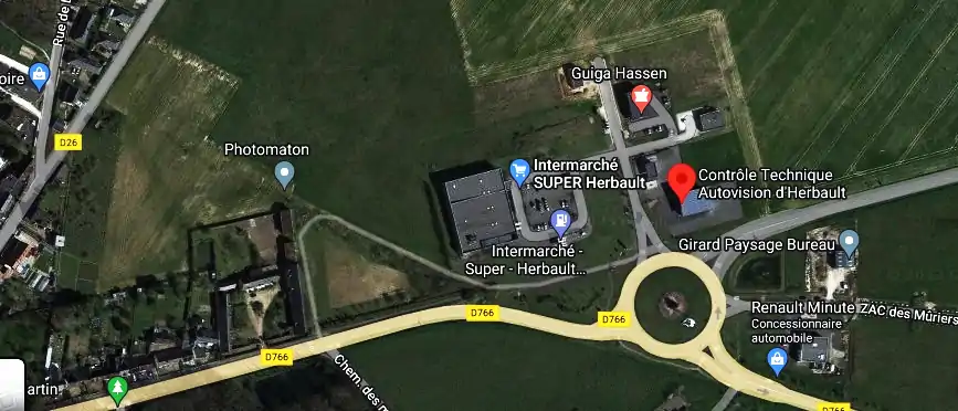 Prix contrôle technique à Herbault