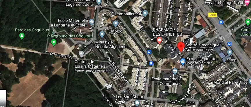 Prix contrôle technique à Évry-Courcouronnes