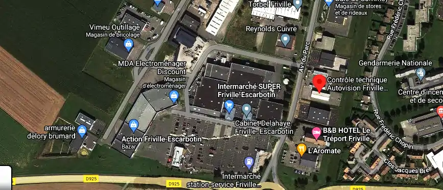 Prix contrôle technique à Friville-Escarbotin