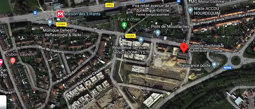 Prix contrôle technique à Lille