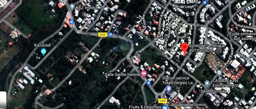 Prix contrôle technique à 23 Av. de l'Europe, Le Tampon 97430, La Réunion