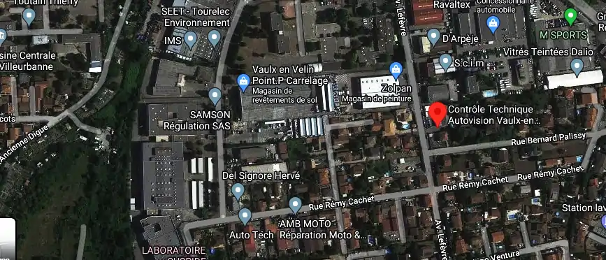 Prix contrôle technique à Vaulx-en-Velin