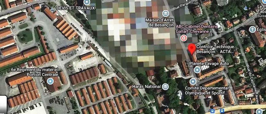 Prix contrôle technique à Besançon