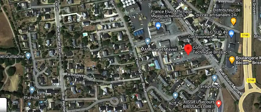 Prix contrôle technique à Brissac-Loire-Aubance