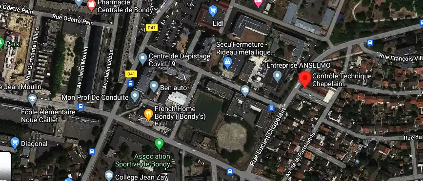 Prix contrôle technique à Bondy