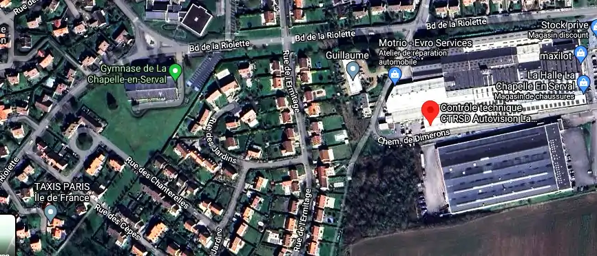 Prix contrôle technique à La Chapelle-en-Serval