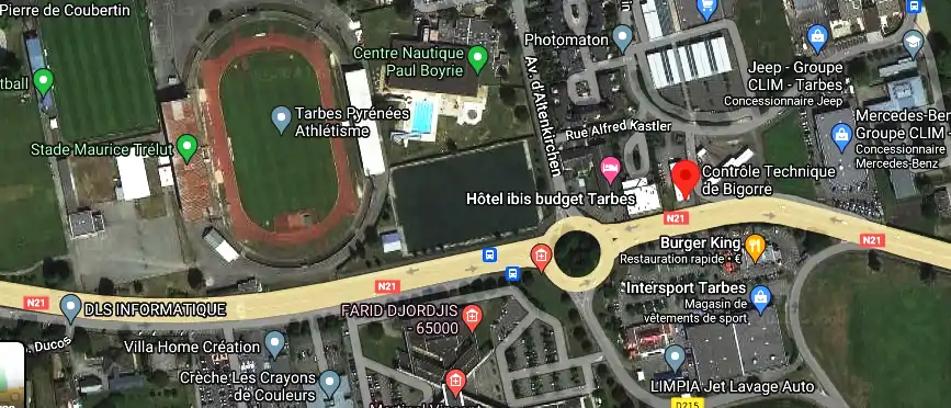 Prix contrôle technique à Tarbes