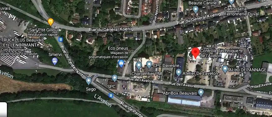 Prix contrôle technique à Beauvais