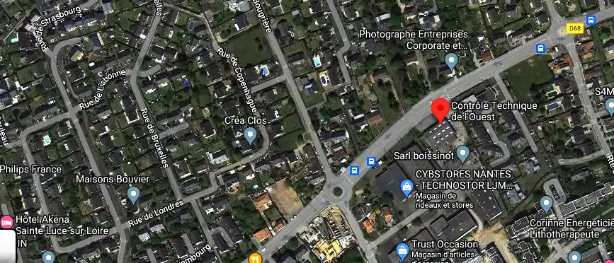 Prix contrôle technique à Sainte-Luce-sur-Loire