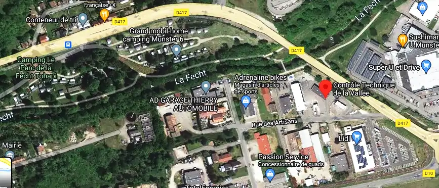 Prix contrôle technique à Munster