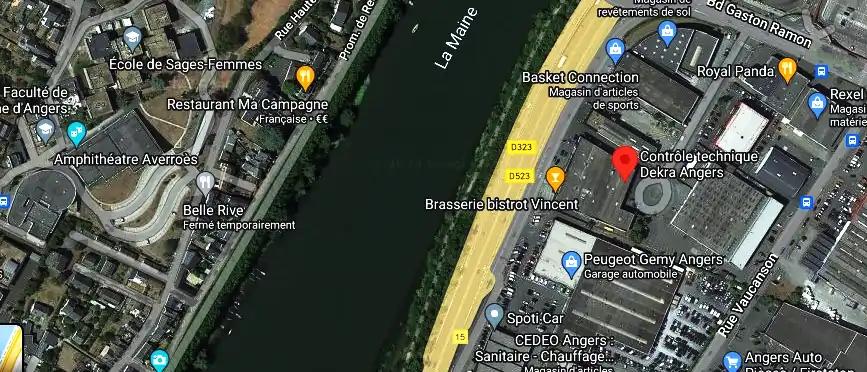 Prix contrôle technique à Angers