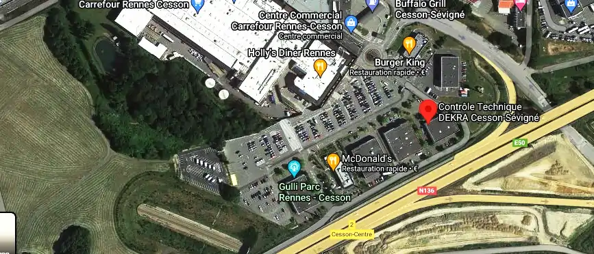 Prix contrôle technique à Cesson-Sévigné