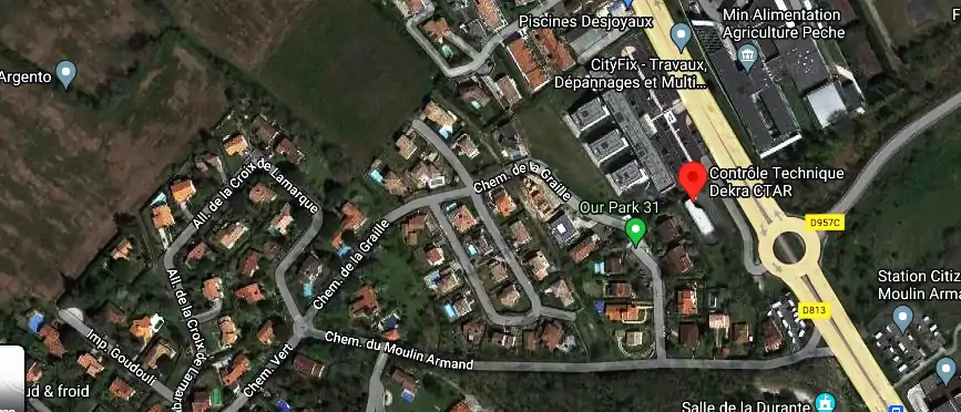 Prix contrôle technique à Auzeville-Tolosane