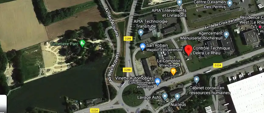 Prix contrôle technique à Le Rheu