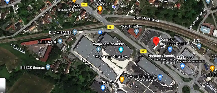 Prix contrôle technique à Chambly