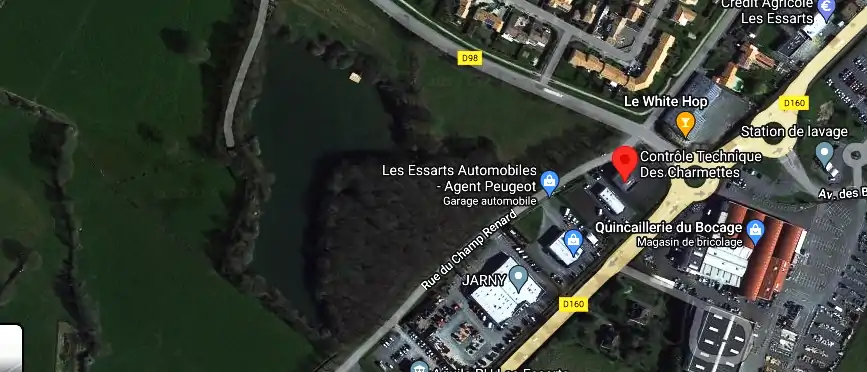 Prix contrôle technique à Essarts-en-Bocage