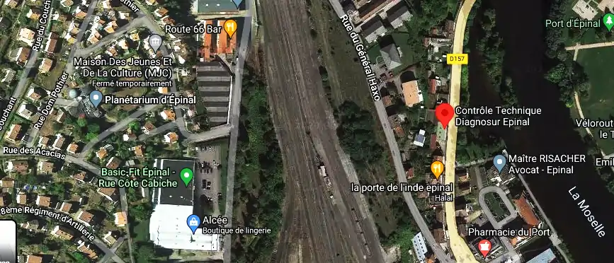 Prix contrôle technique à Épinal