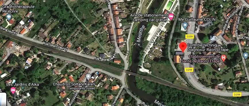 Prix contrôle technique à Raon-l'Étape