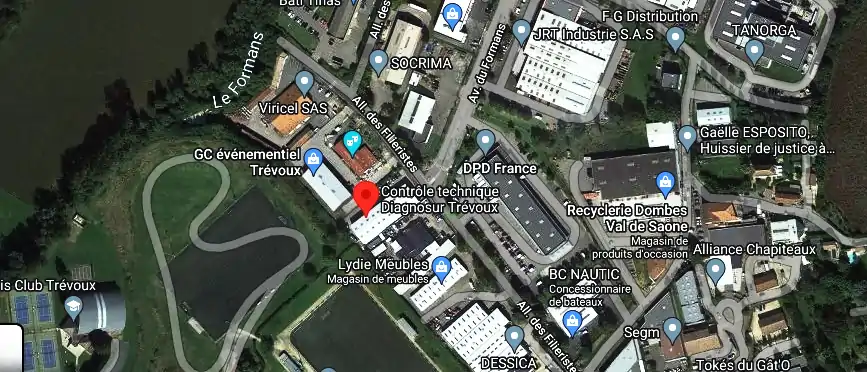 Prix contrôle technique à Trévoux