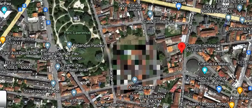 Prix contrôle technique à Pau