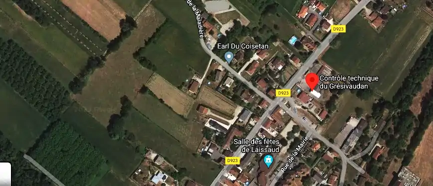 Prix contrôle technique à Laissaud