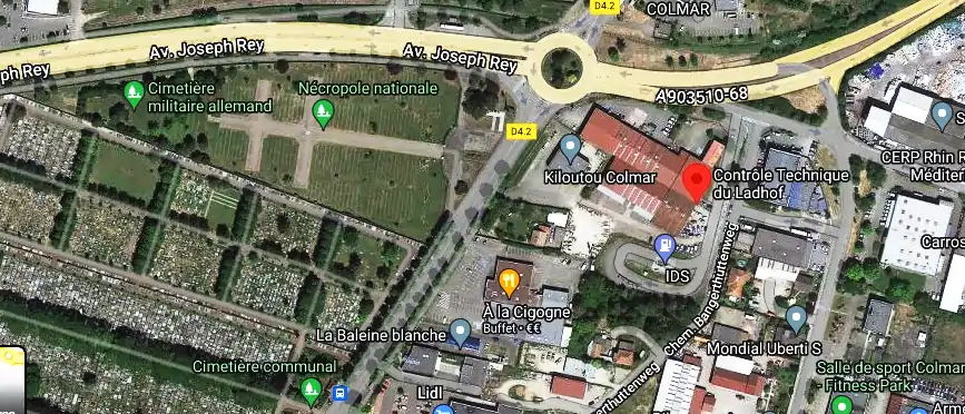 Prix contrôle technique à Colmar