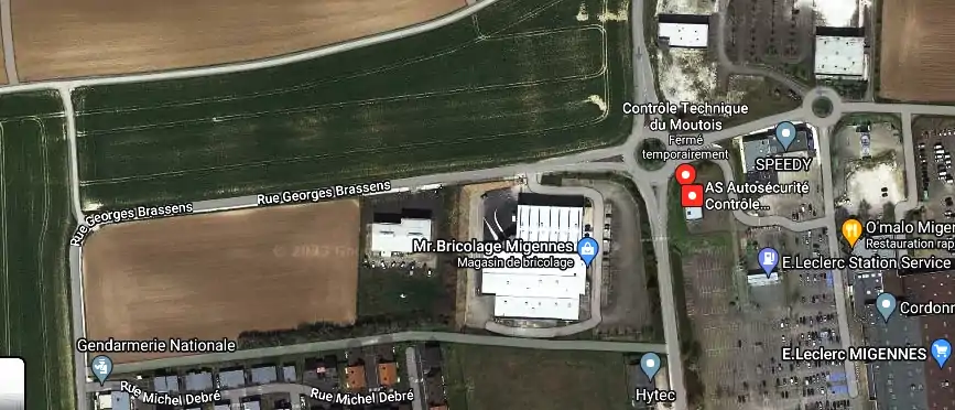 Prix contrôle technique à Migennes