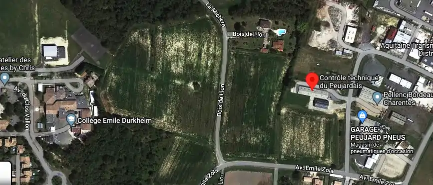 Prix contrôle technique à Peujard