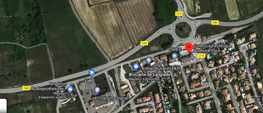 Prix contrôle technique à Langlade