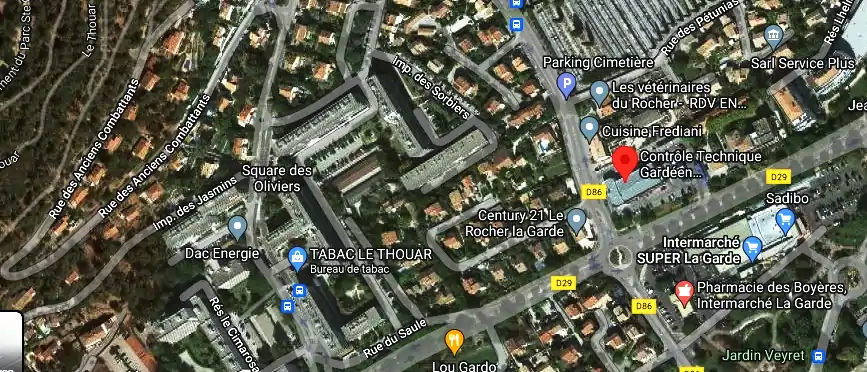 Prix contrôle technique à La Garde