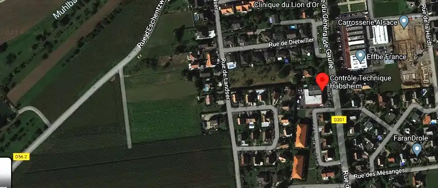Prix contrôle technique à Habsheim