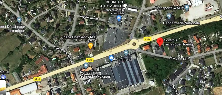 Prix contrôle technique à Rohrbach-lès-Bitche