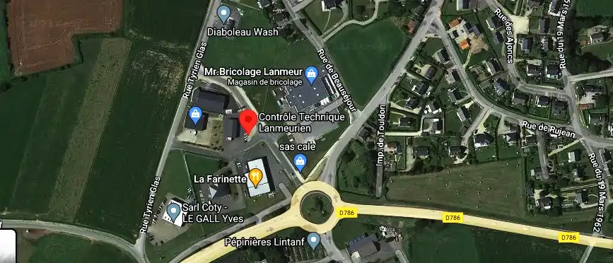 Prix contrôle technique à Lanmeur